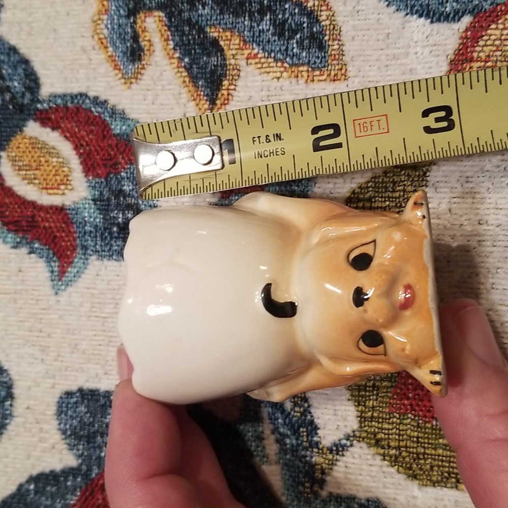 Vintage Puppy Dog Cracked Egg Anthropomorphic Egg Cup - Picture 6 of 11